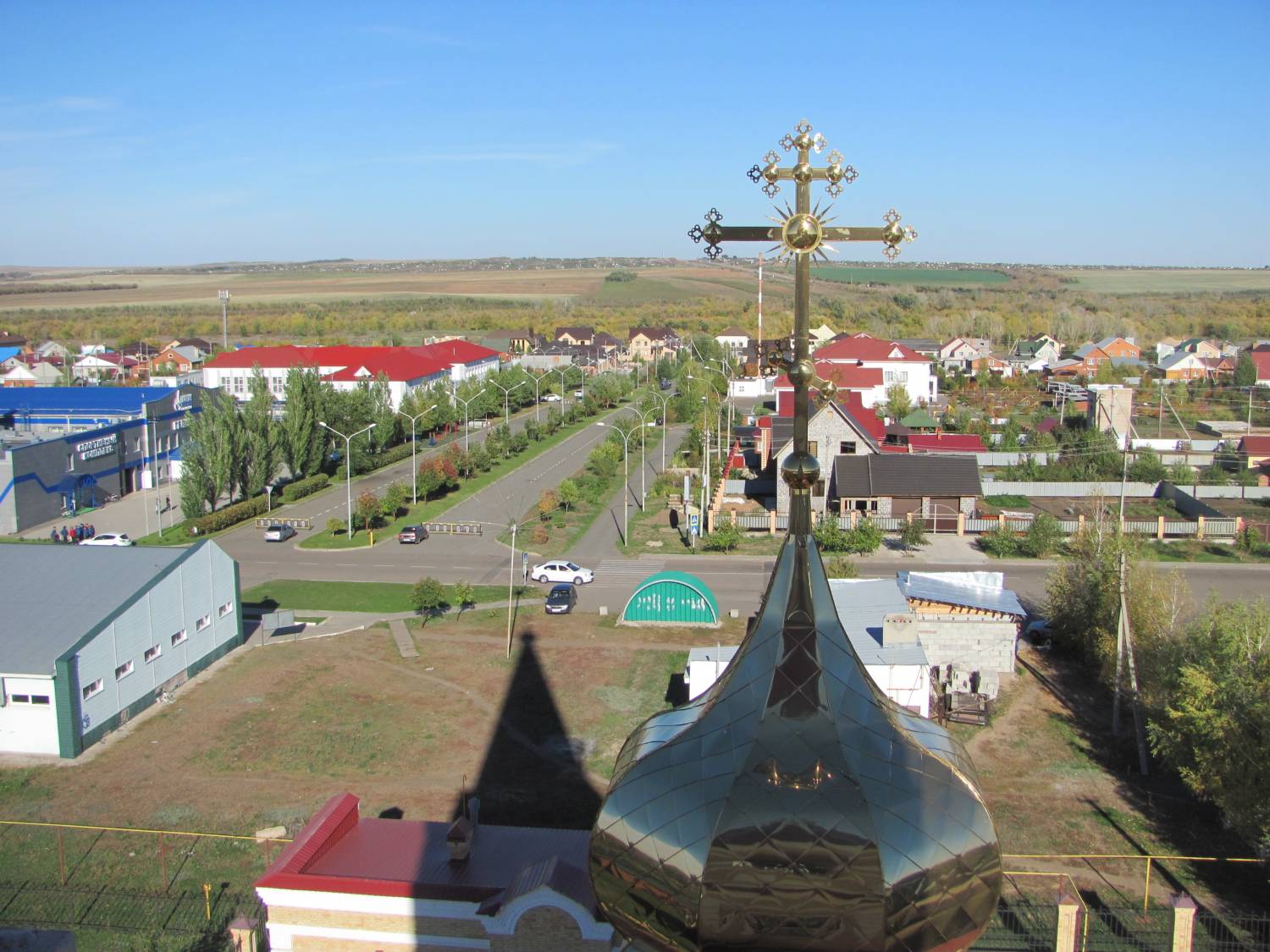 Погода оренбург павловка. Церковь в нижней Павловке в Оренбурге.